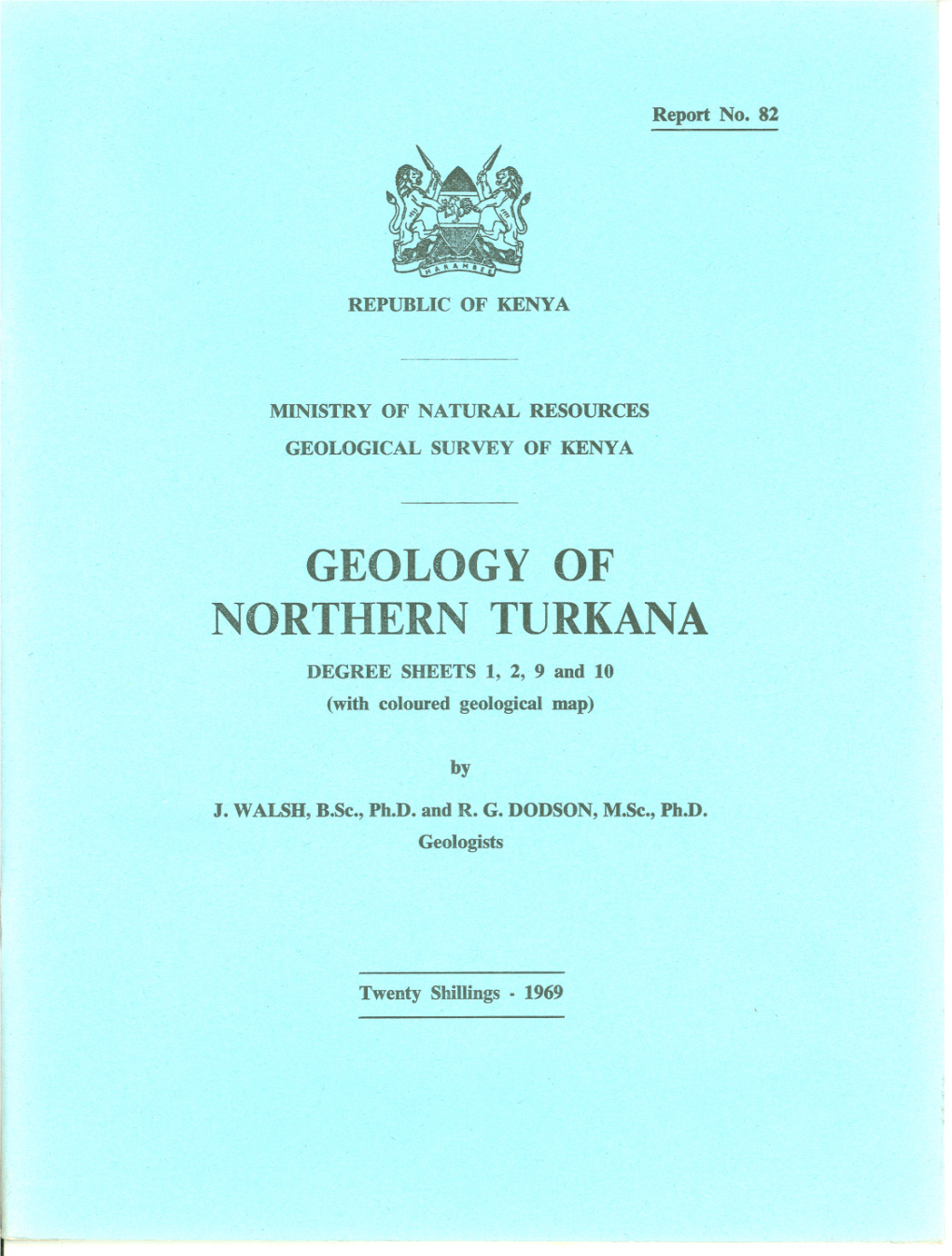 Geology of the Nothern Turkana