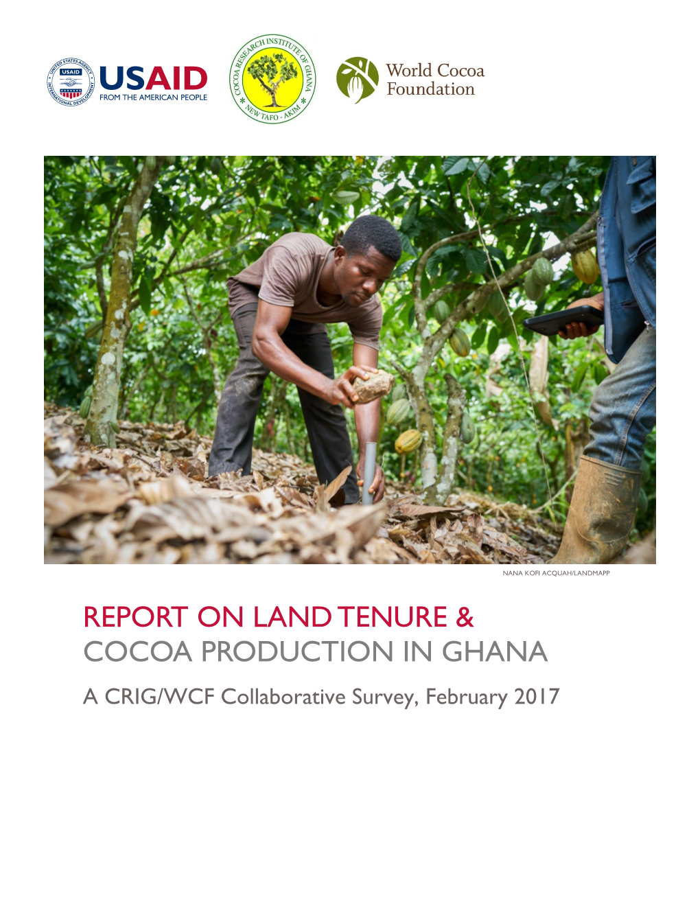 Report on Land Tenure & Cocoa Production in Ghana