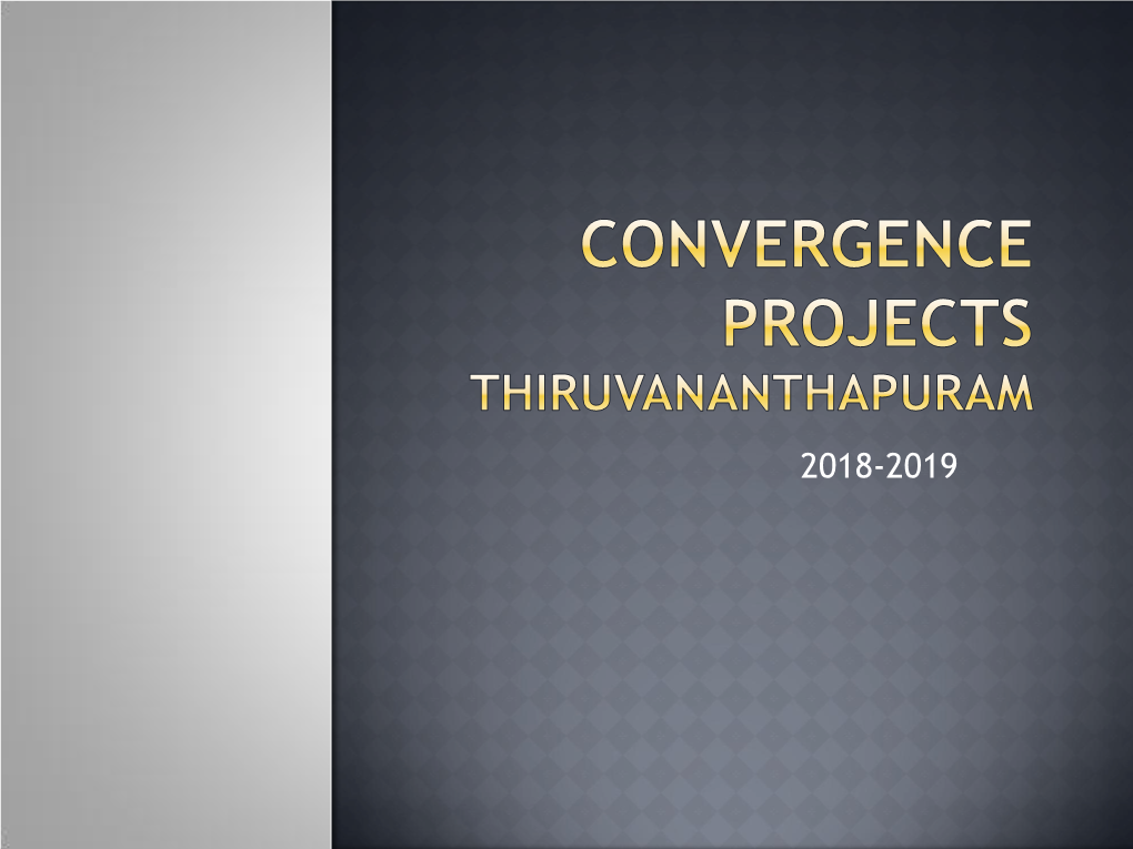 Convergence Projects