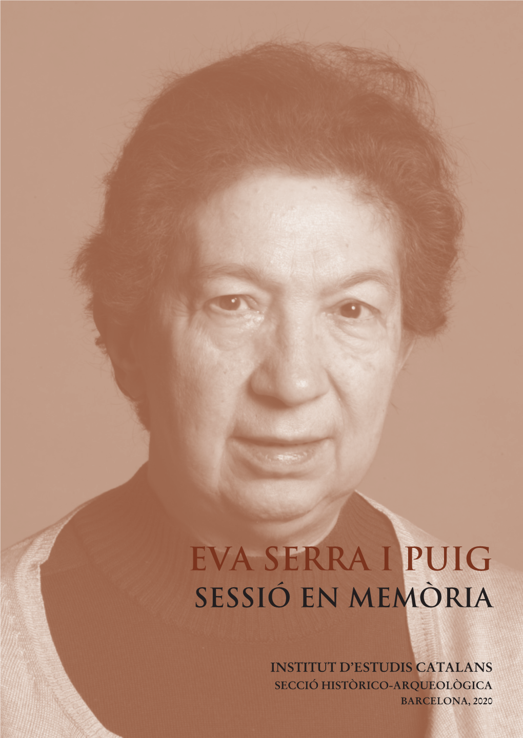 Eva Serra I Puig Sessió En Memòria