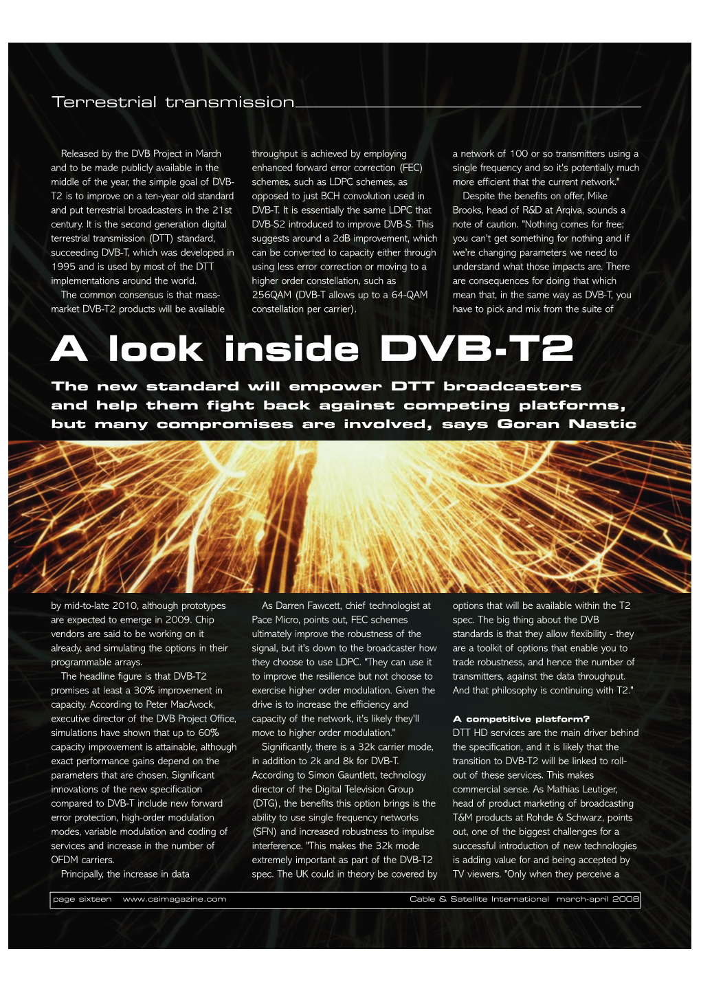 A Look Inside DVB-T2