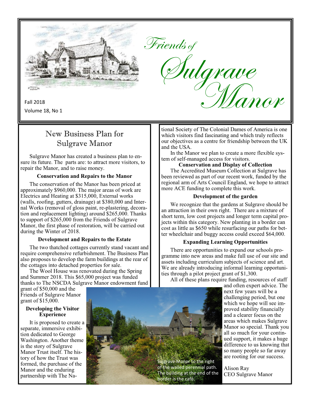 Download the Friends of Sulgrave