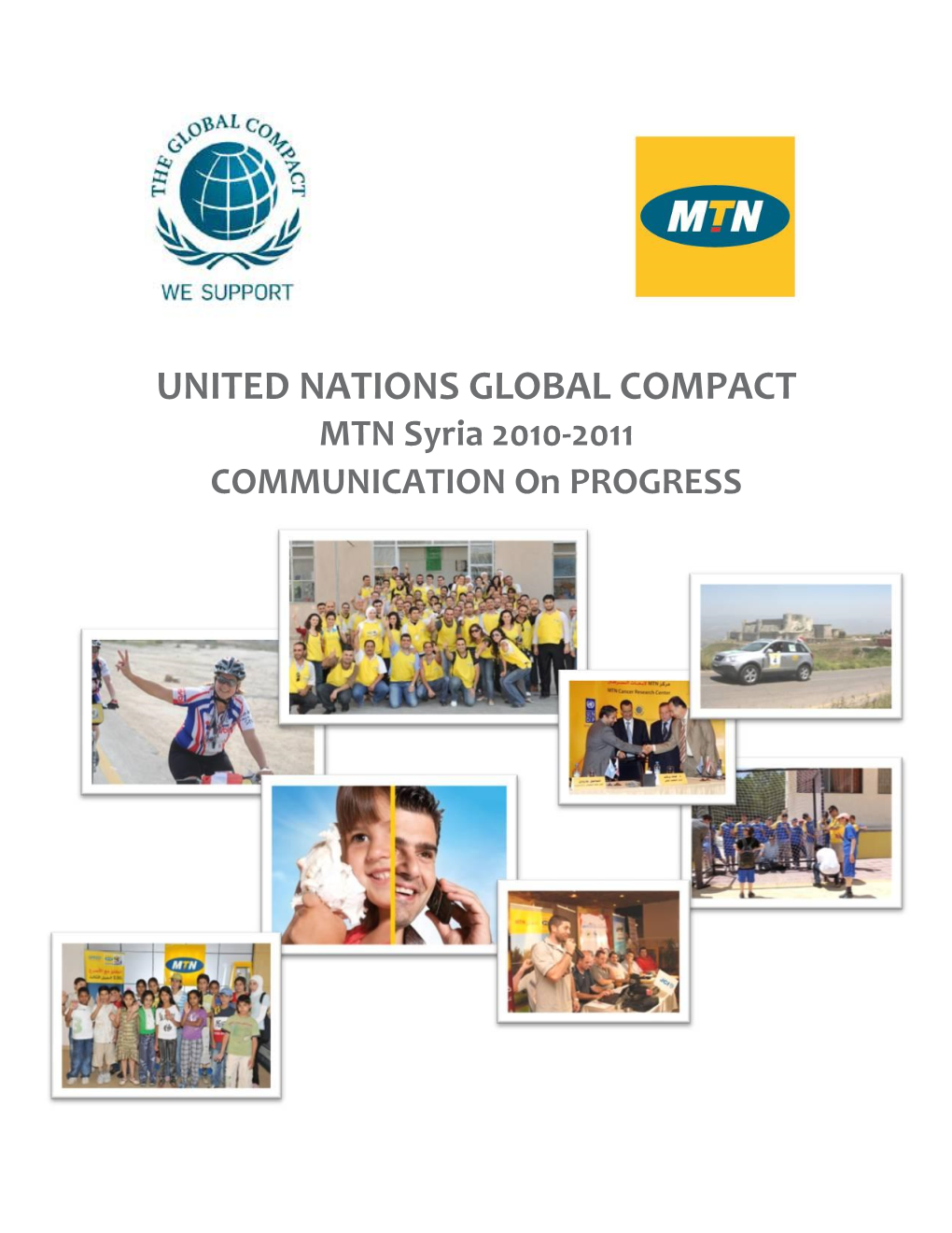 UNITED NATIONS GLOBAL COMPACT MTN Syria 2010-2011