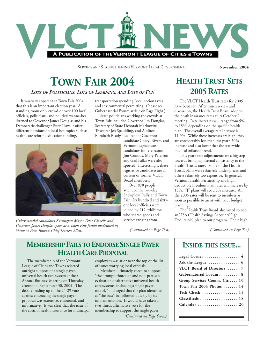 VLCT News 2004-11