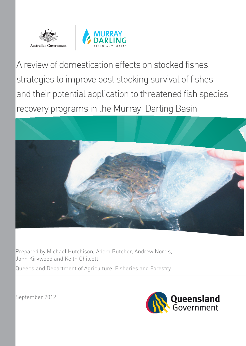 A Review of Domestication Effects on Stocked Fish in the Murray–Darling Basin