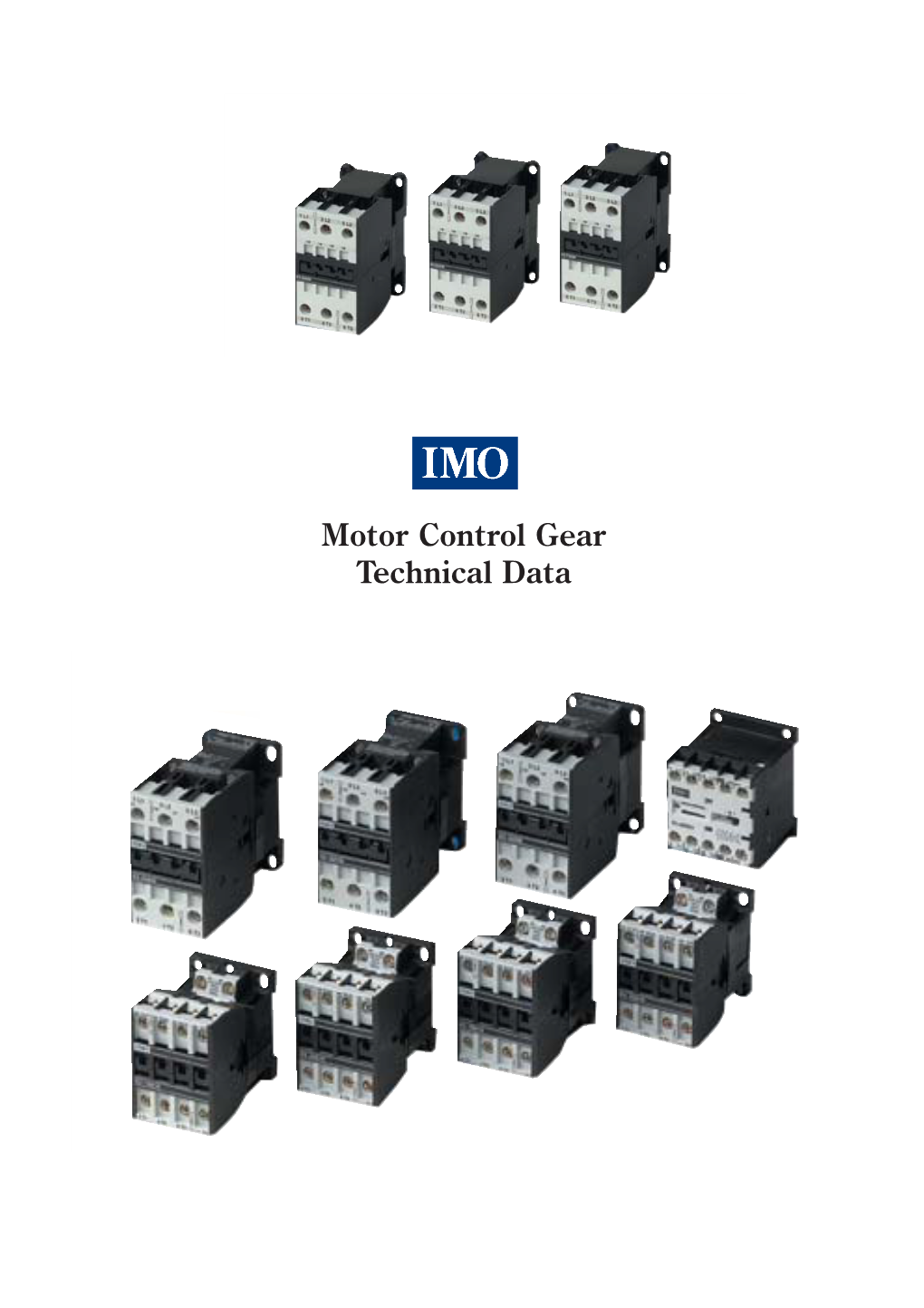 Motor Control Gear Technical Data 2 Contents