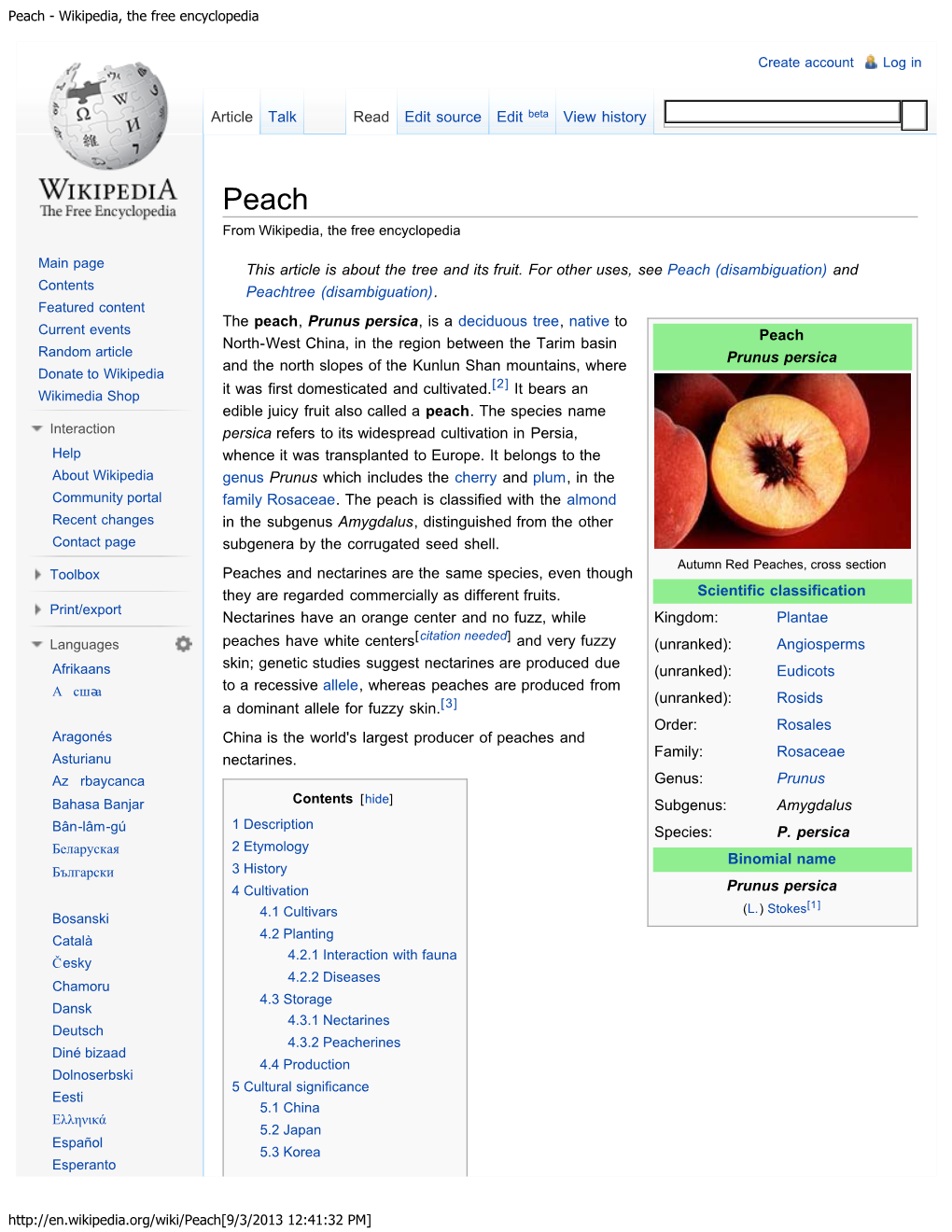 Peach - Wikipedia, the Free Encyclopedia