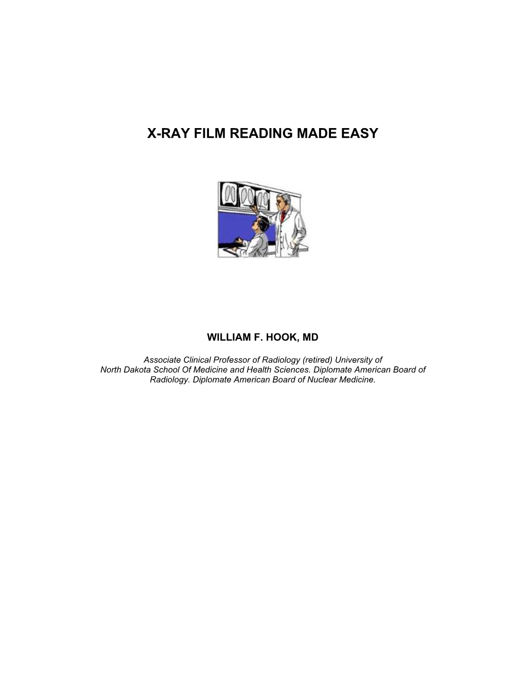 X-Ray Film Reading Made Easy