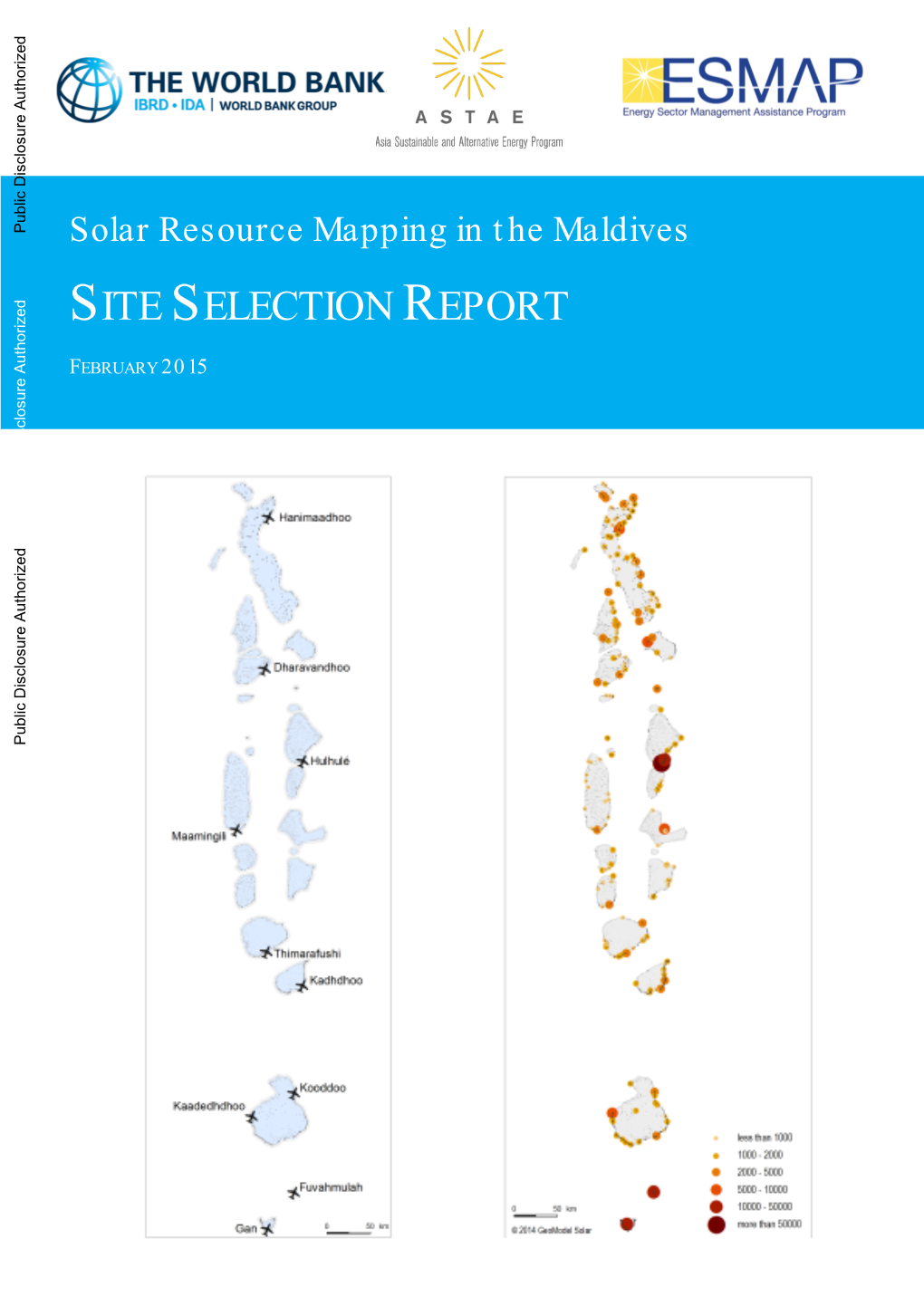Solar Resource Mapping in the Maldives SITE SELECTION REPORT
