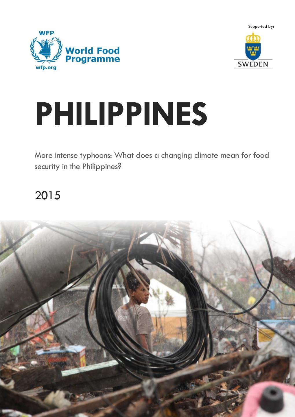 Intense Typhoons: What Does a Changing Climate Mean for Food Security in the Philippines?