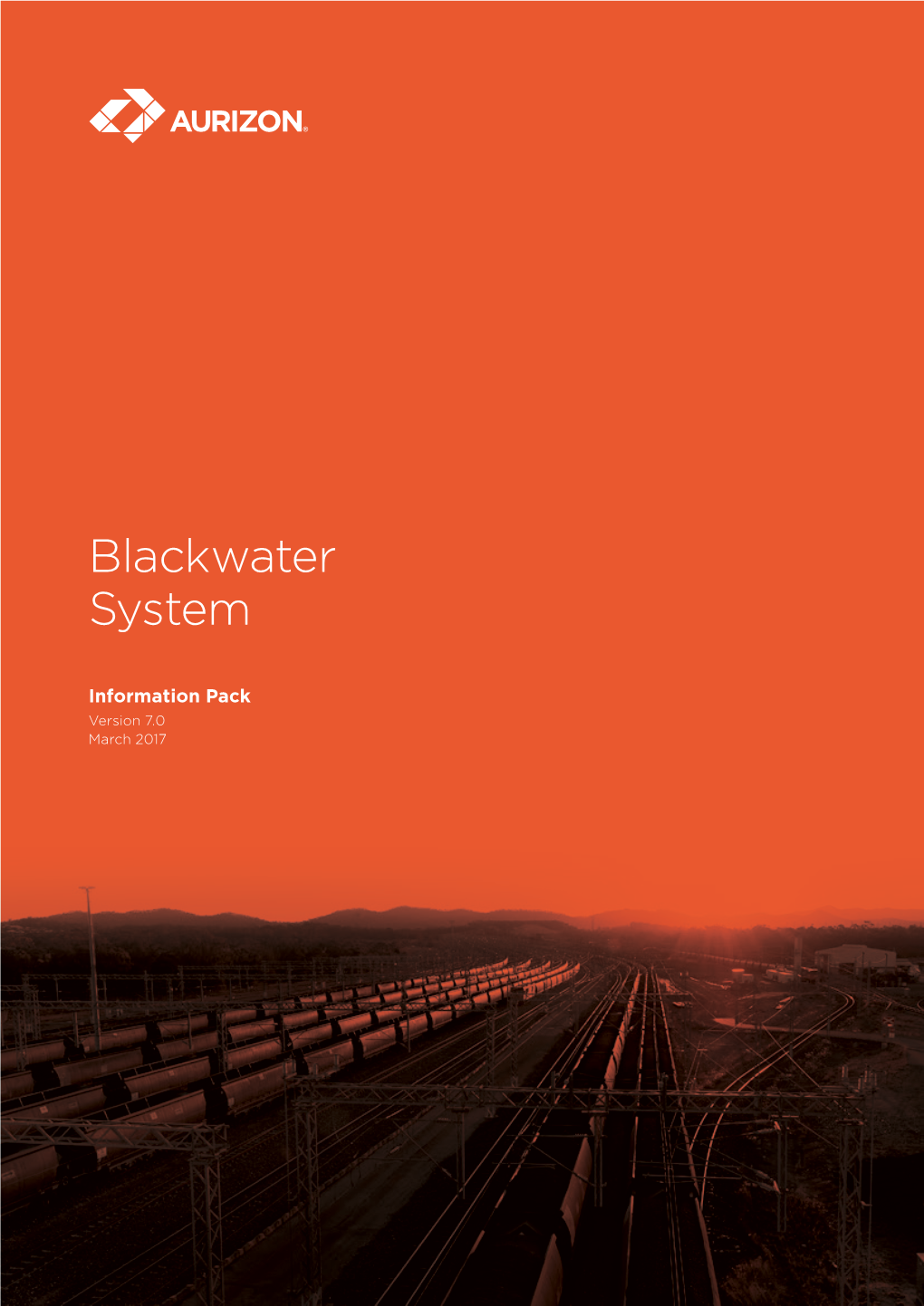 Blackwater System Information Pack | Issue 7.0 | March 2017 1 Table of Contents