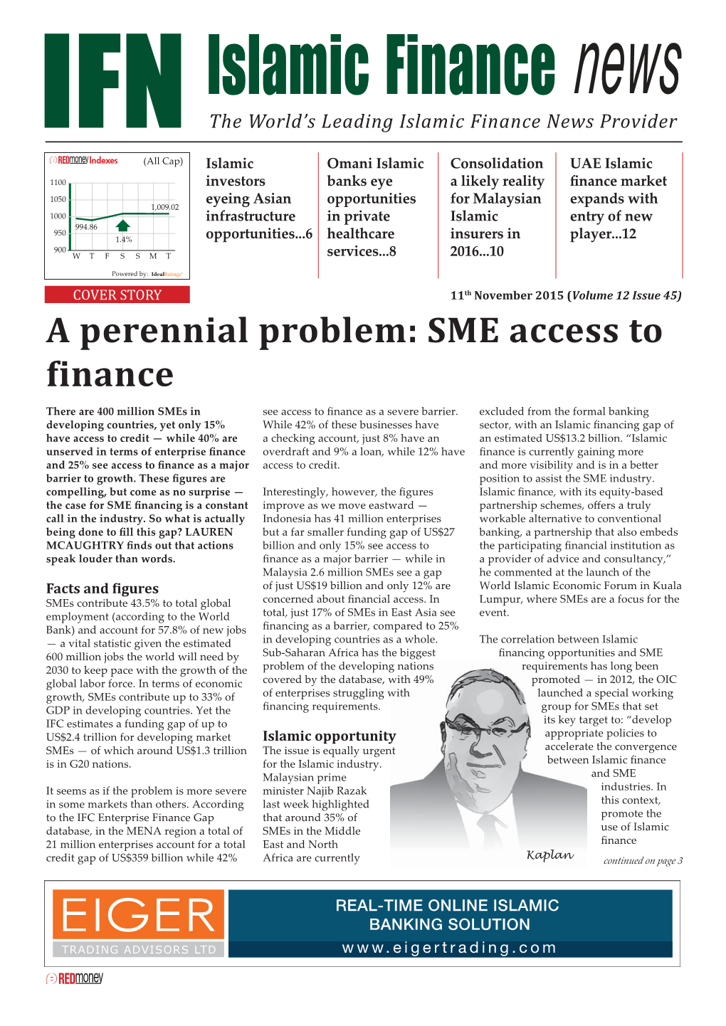 A Perennial Problem: SME Access to Finance