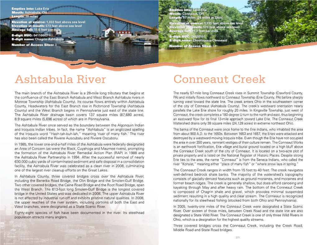 Ashtabula River Conneaut Creek