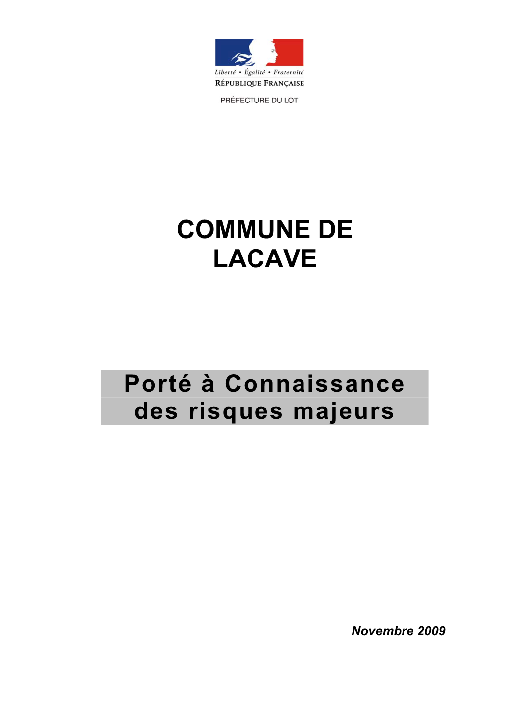 Commune De Lacave