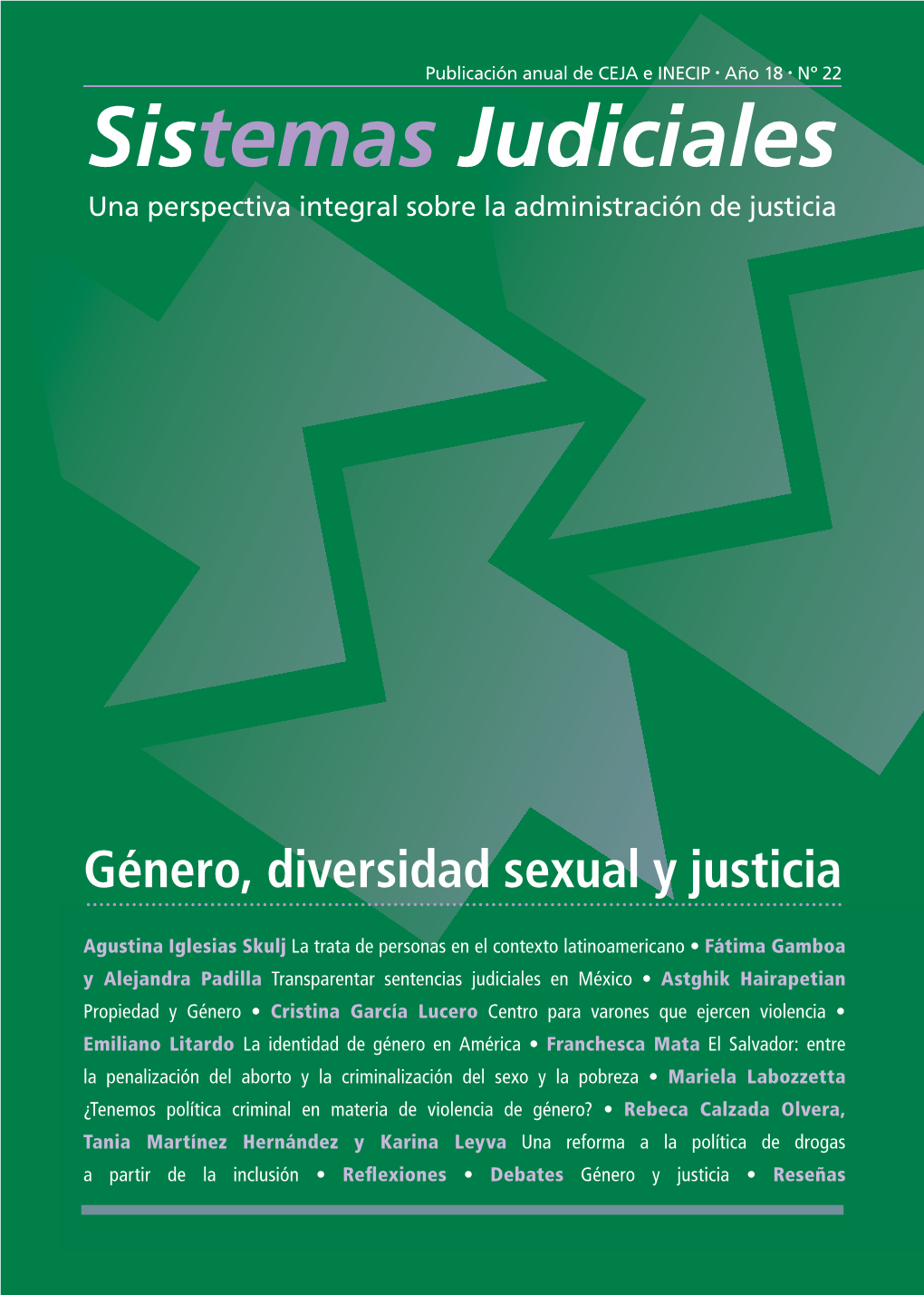 Género, Diversidad Sexual Y Justicia