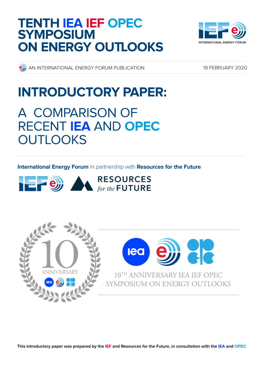 IEF RFF Introductory Paper