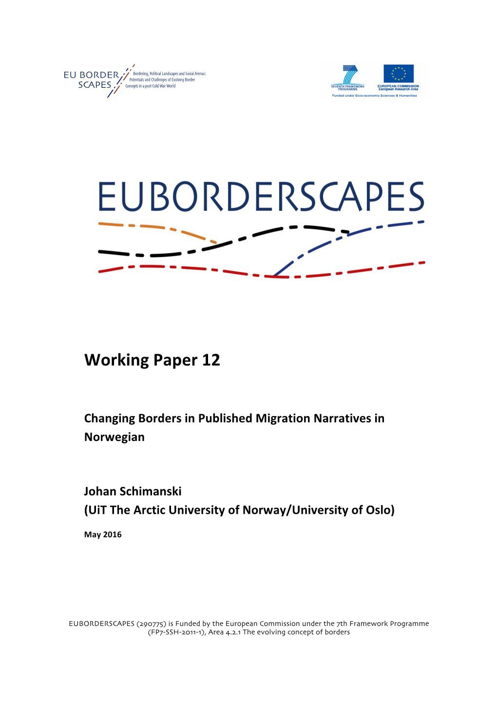 Changing Borders in Published Migration Narratives in Norwegian