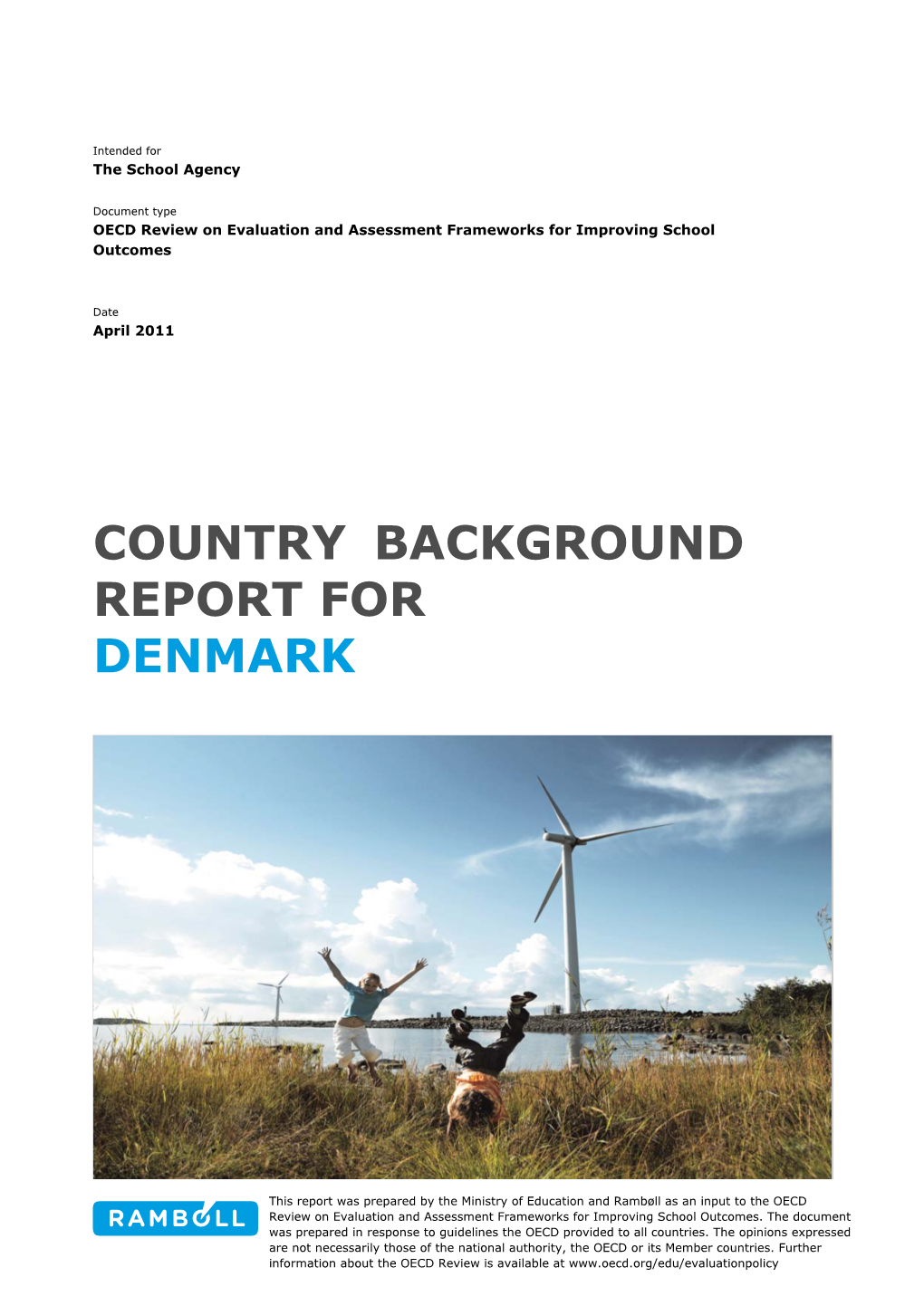 Country Background Report for Denmark