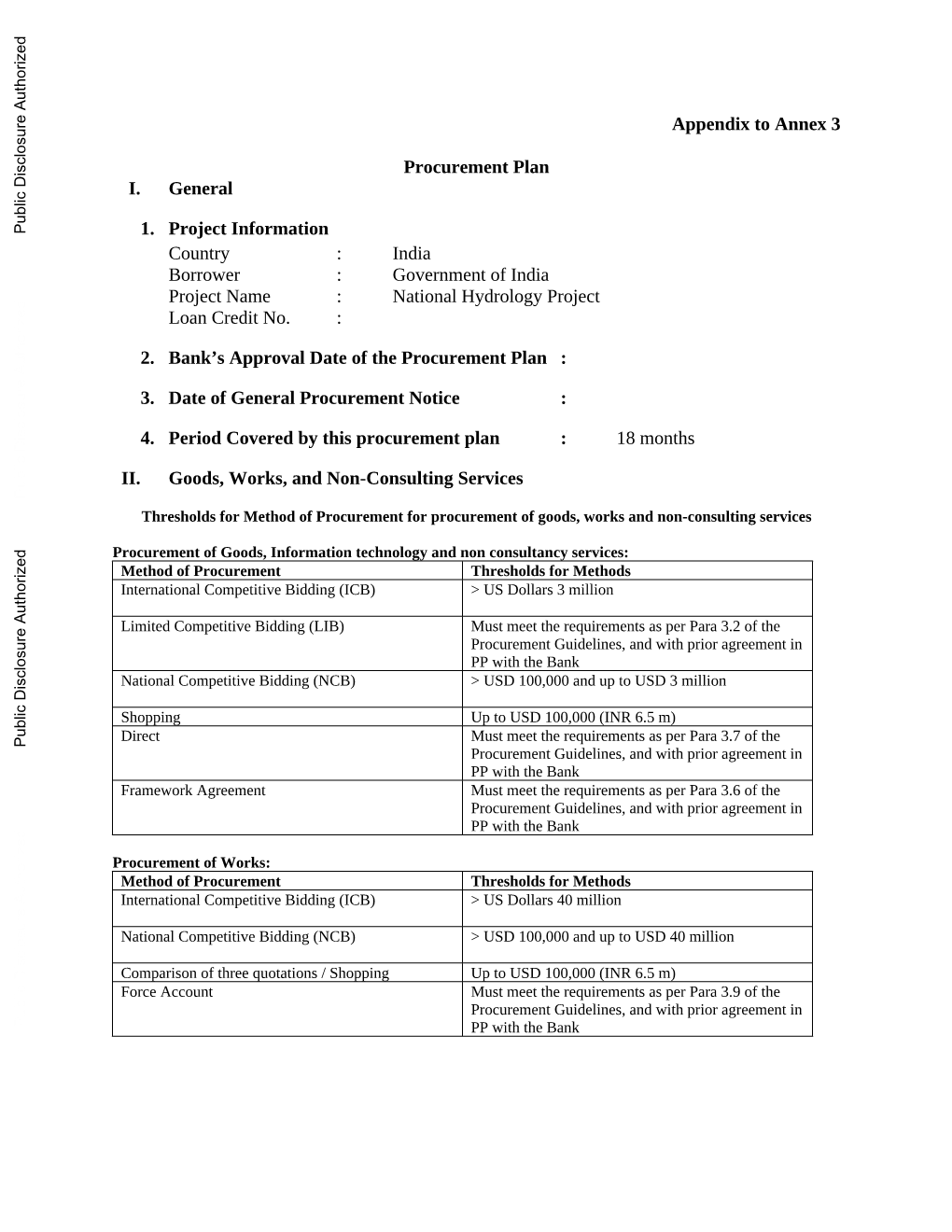 World Bank Document