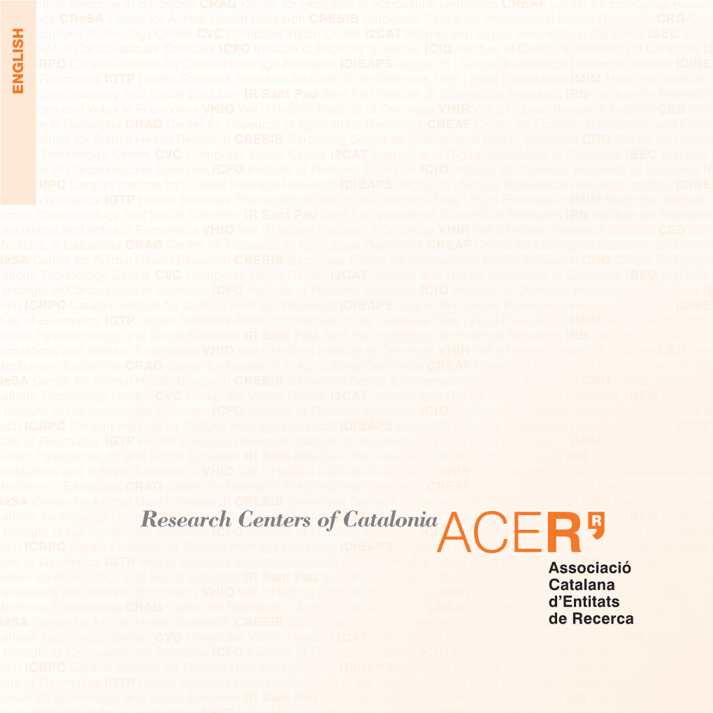 Research Centers of Catalonia