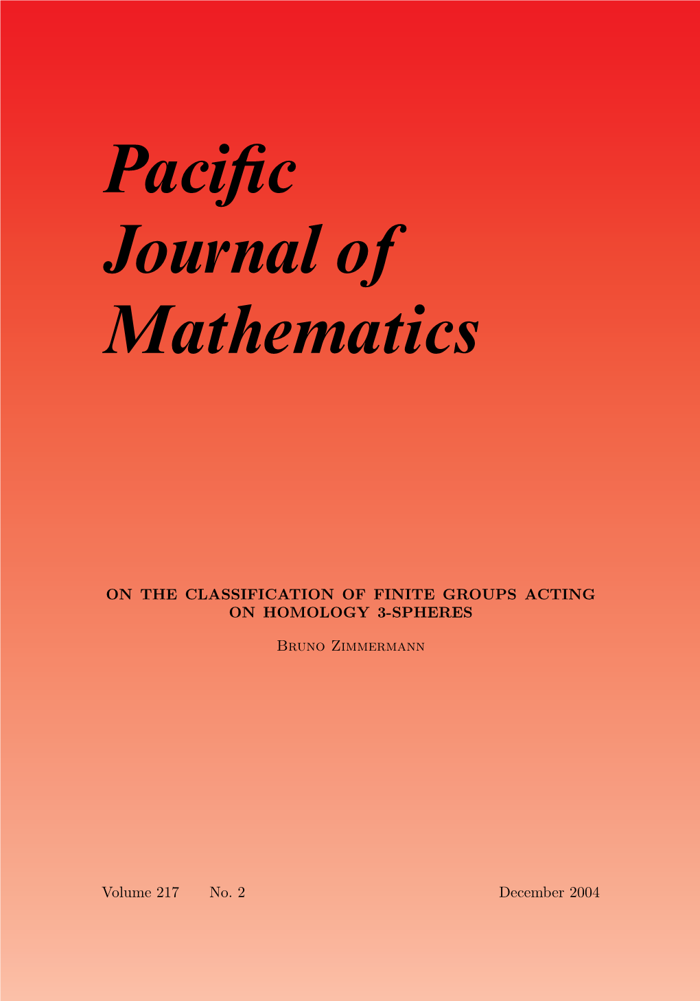 On the Classification of Finite Groups Acting on Homology 3-Spheres