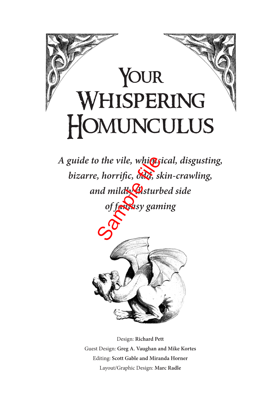 Whispering Homunculus