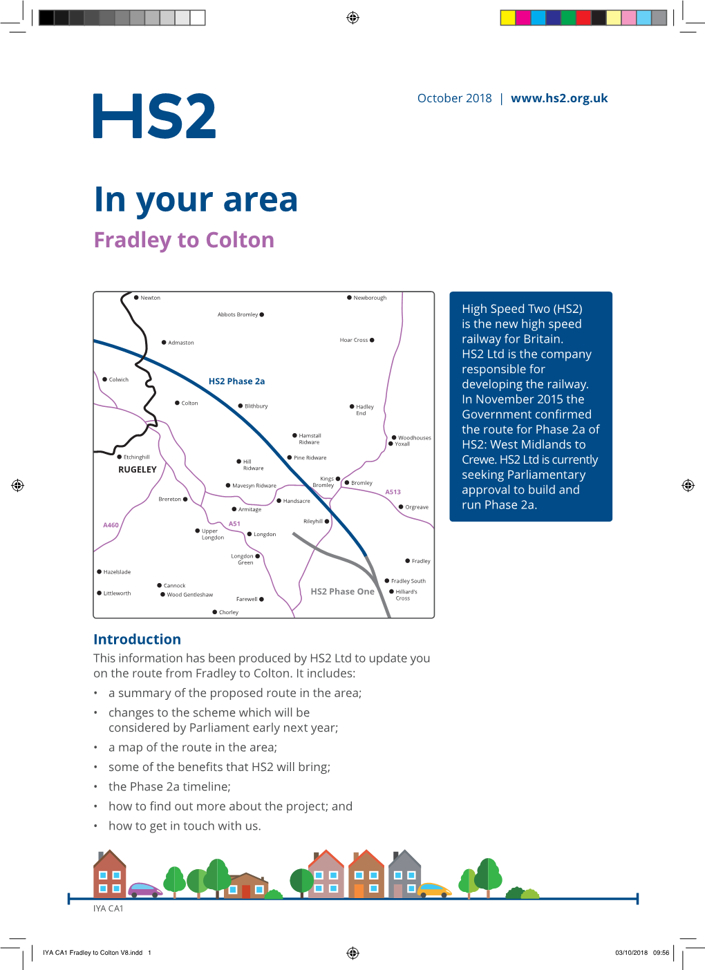 In Your Area Fradley to Colton