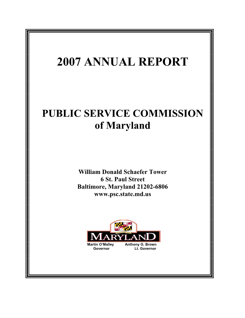 2007 Annual Report