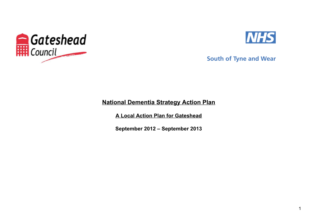 National Dementia Strategy Action Plan