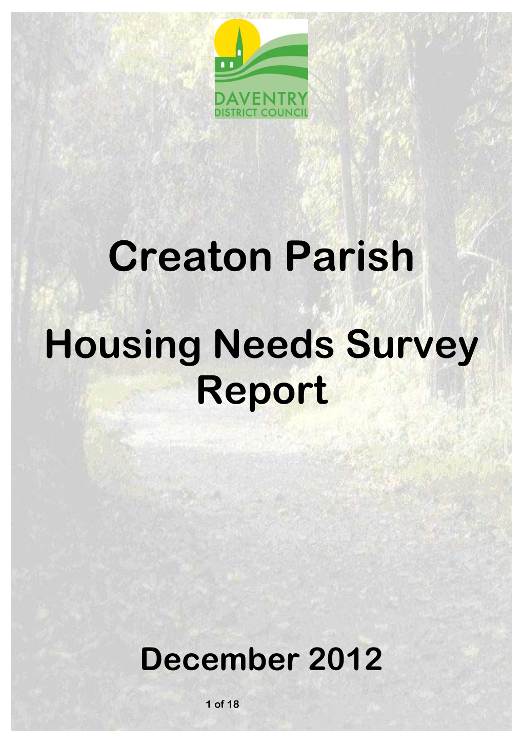 Creaton Parish