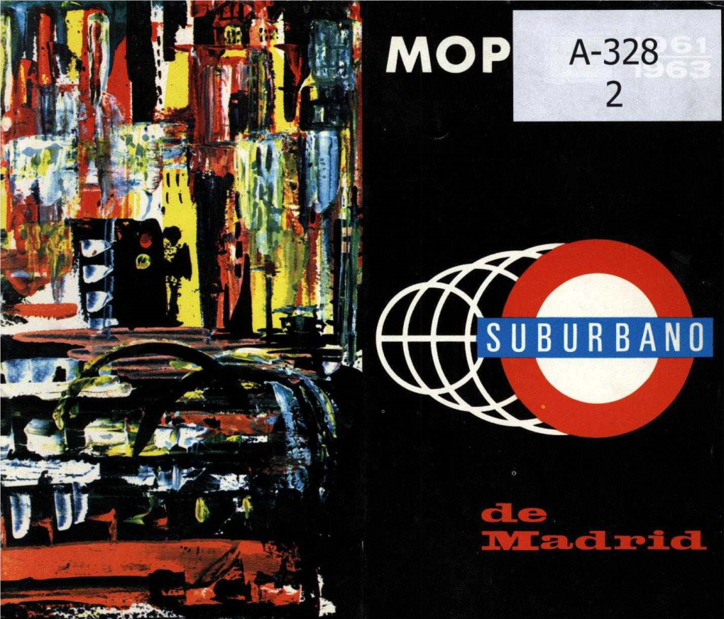 El Suburbano De Madrid (1961-1963)