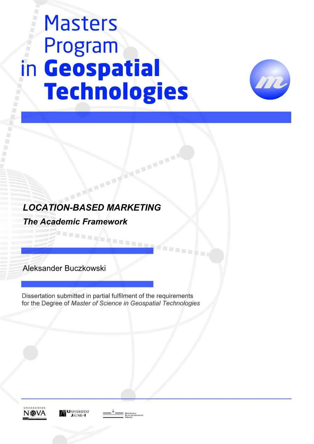 Aleksander Buczkowski Master Thesis 3 Draft