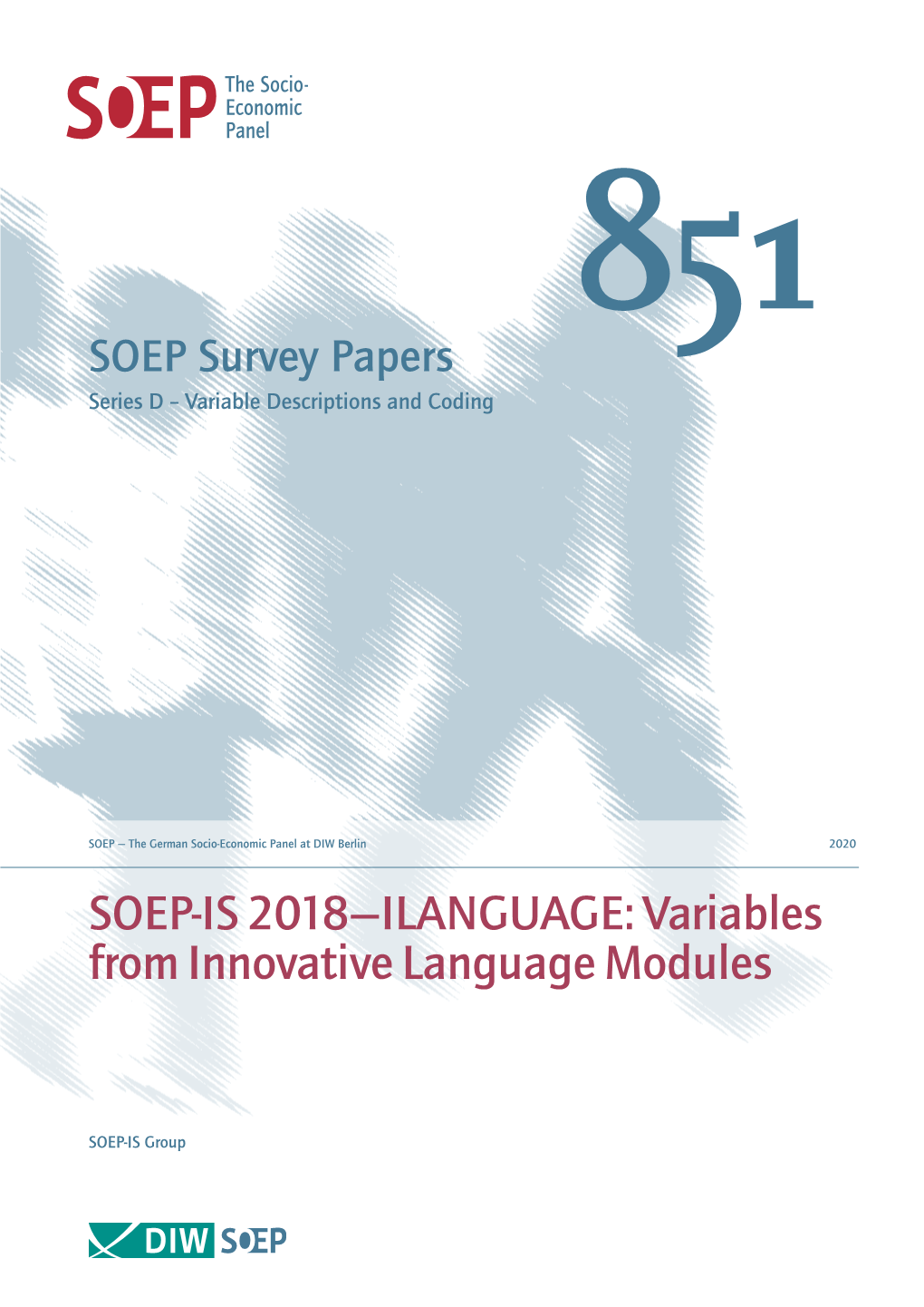 SOEP-IS 2018—ILANGUAGE: Variables from Innovative Language Modules