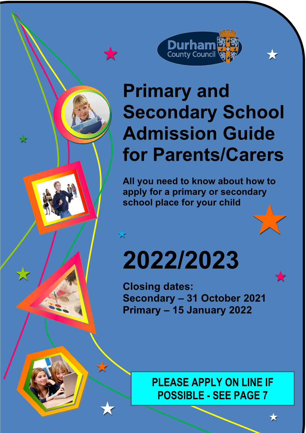 Primary and Secondary School Admission Guide for Parents/Carers