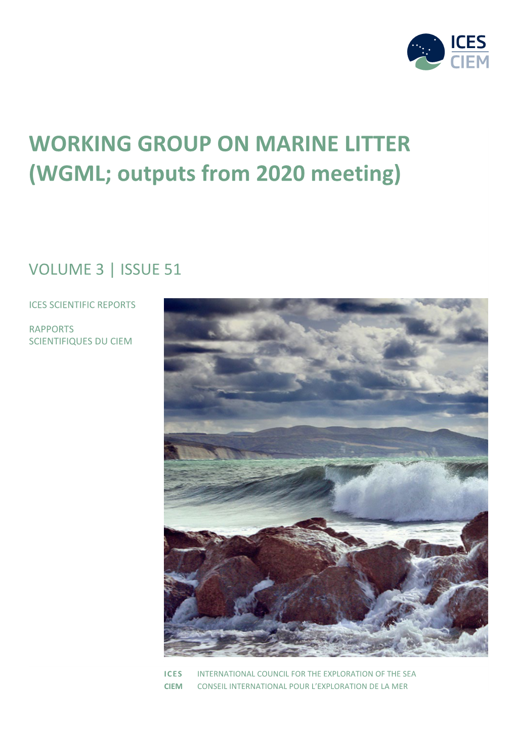 Working Group on Marine Litter (WGML)