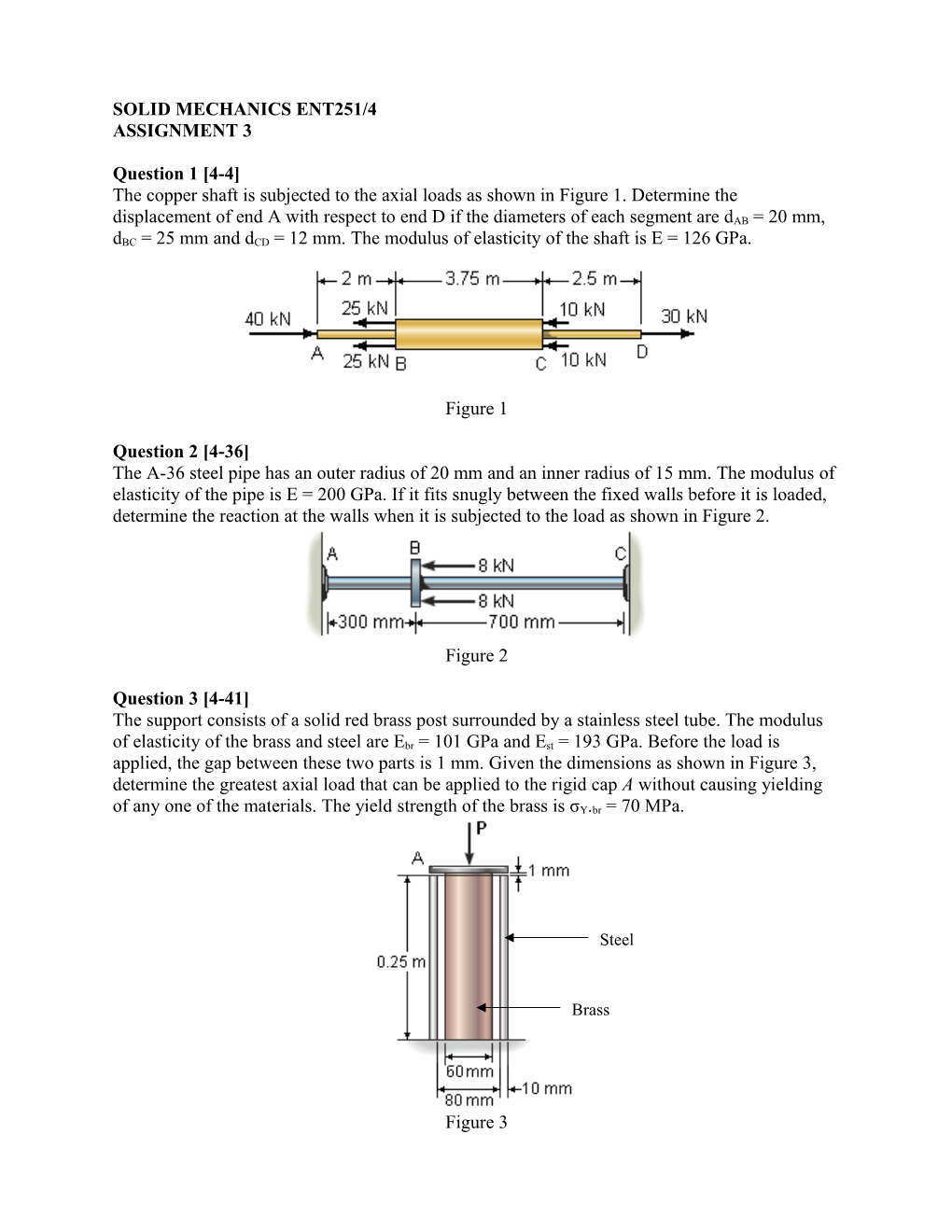 Solid Mechanics Ent251/4