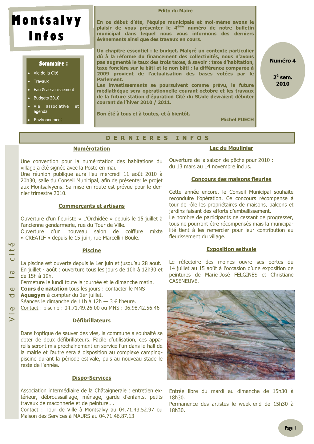 Bulletin N° 4