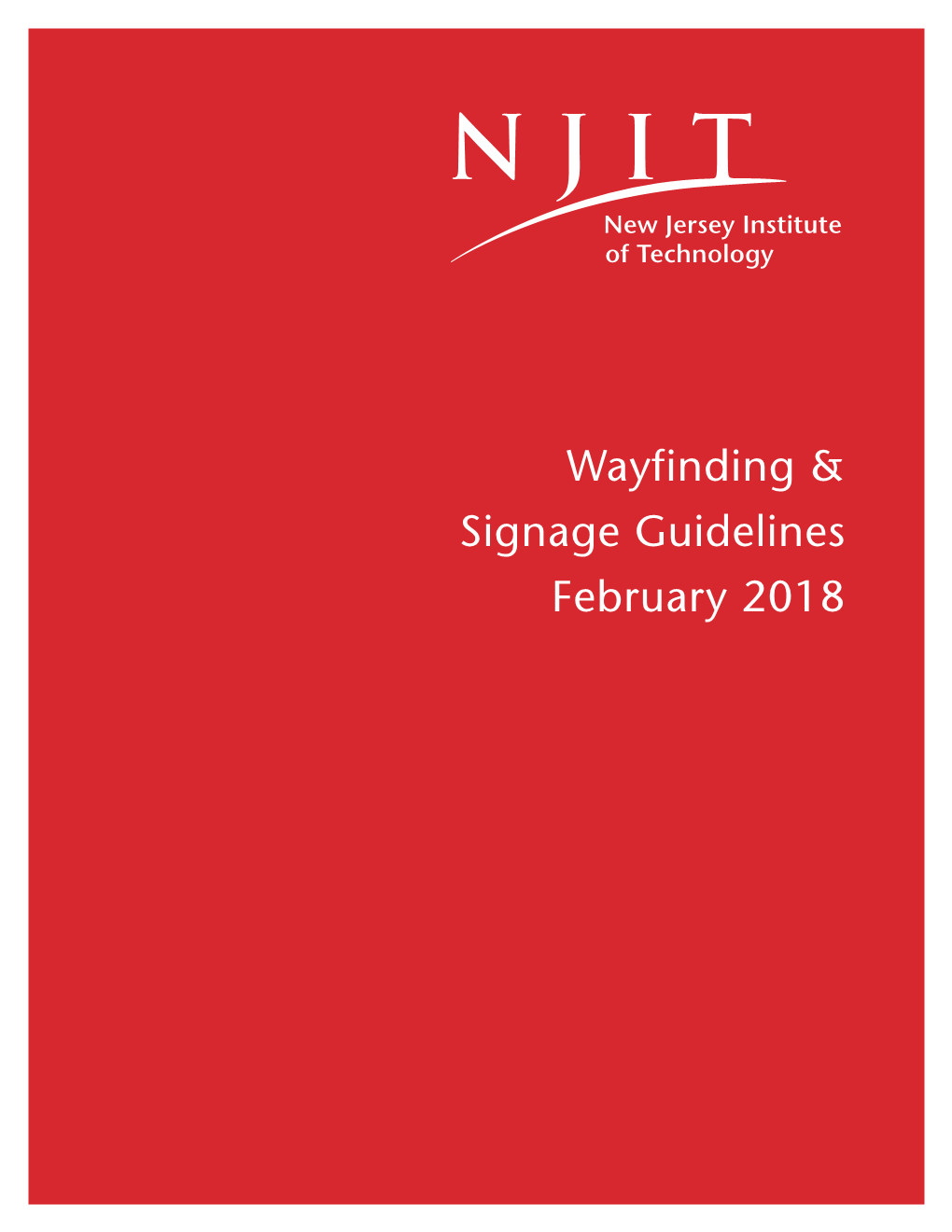 Wayfinding & Signage Guidelines February 2018