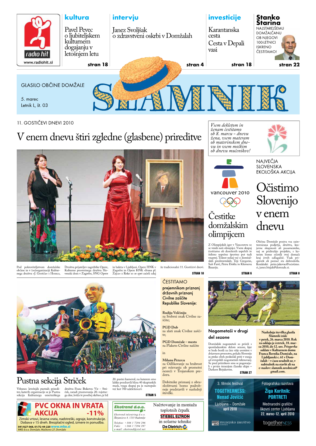 Časopis Slamnik (5. Marec 2010)