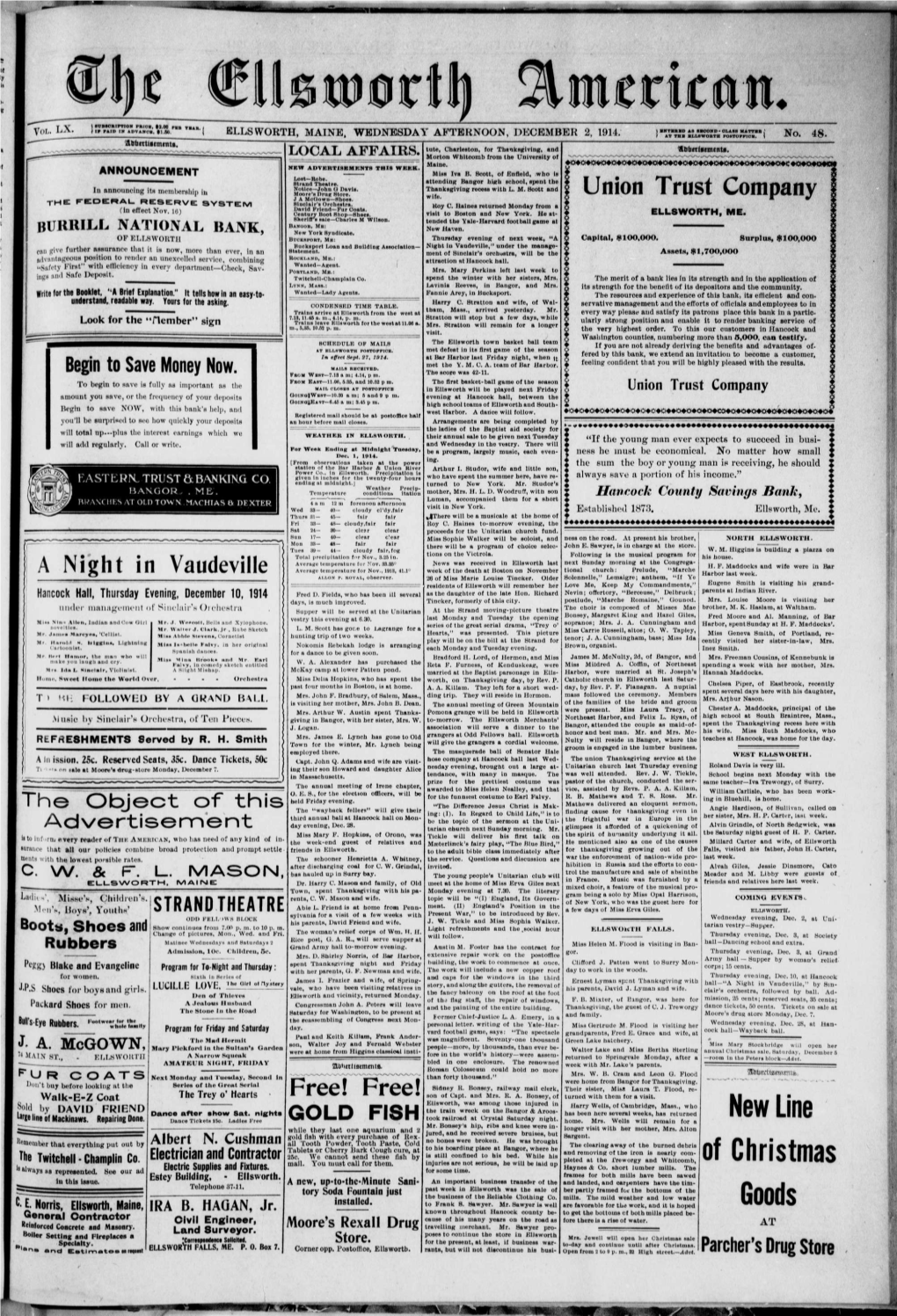 Ellsworth American : December 2, 1914