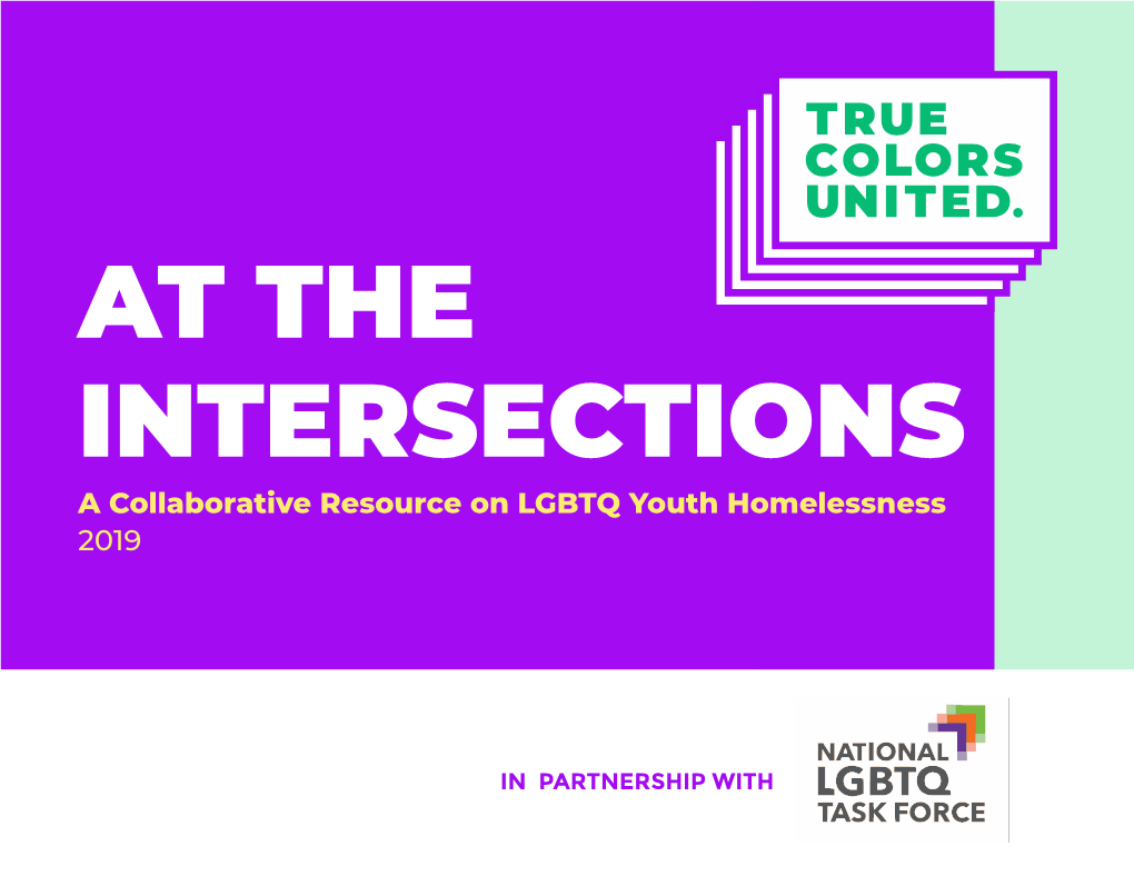 A Collaborative Resource on LGBTQ Youth Homelessness 2019