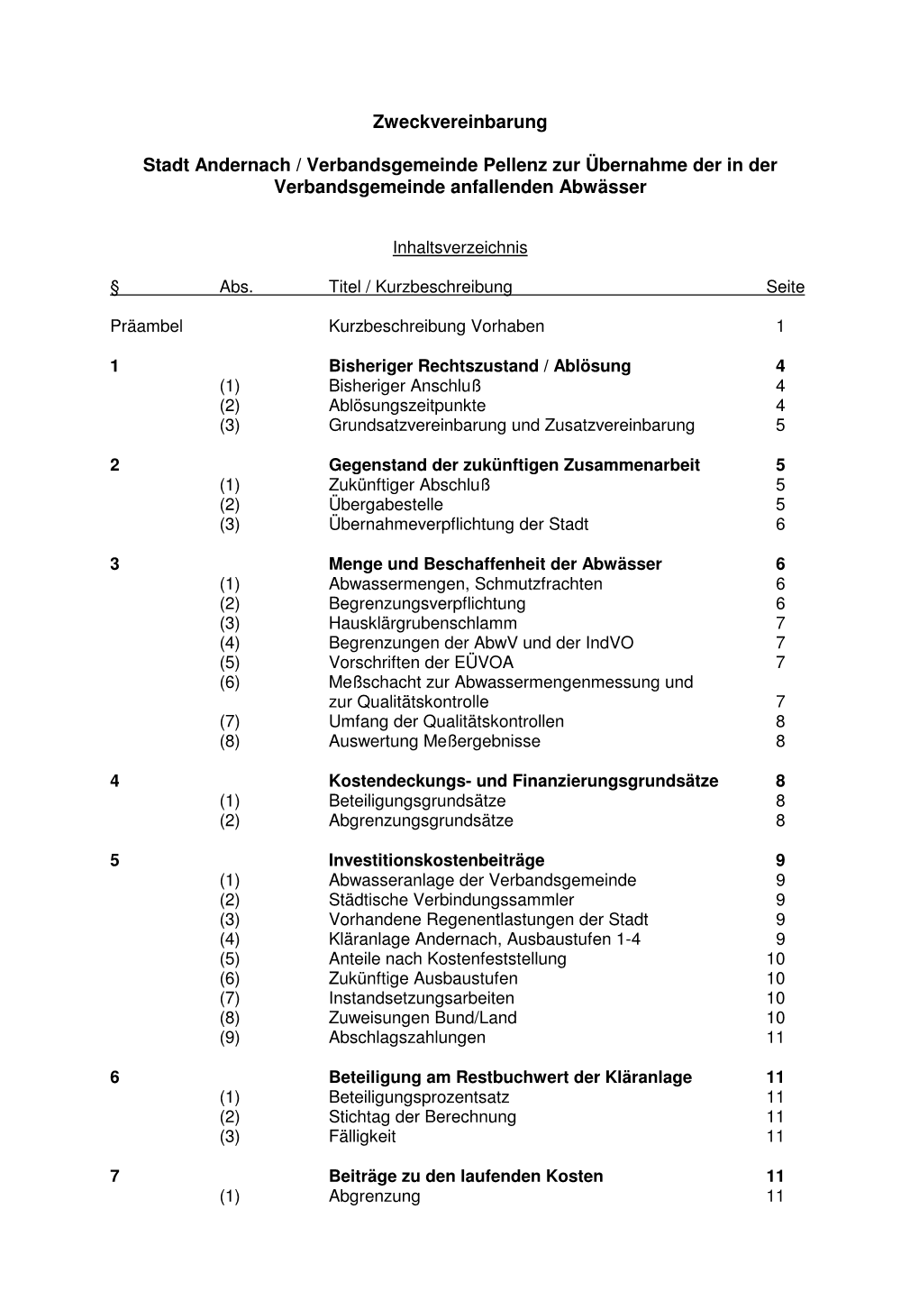 12 Zweckvereinbarung Stadt Andernach Übernahme