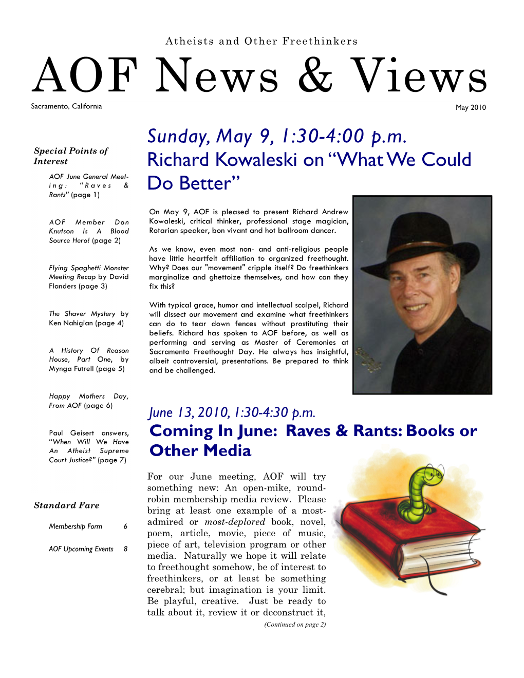 AOF News & Views