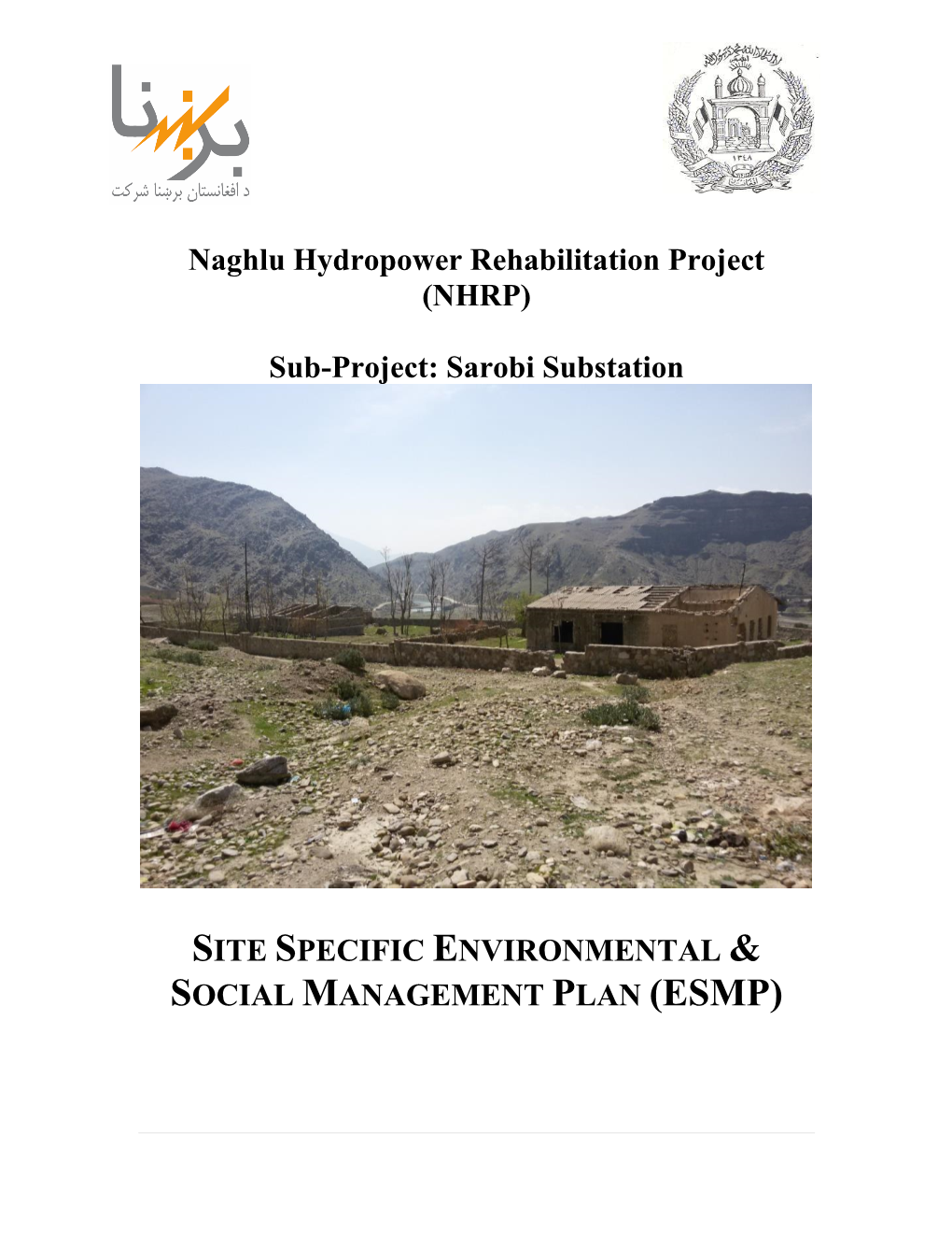 Naghlu Hydropower Rehabilitation Project (NHRP)