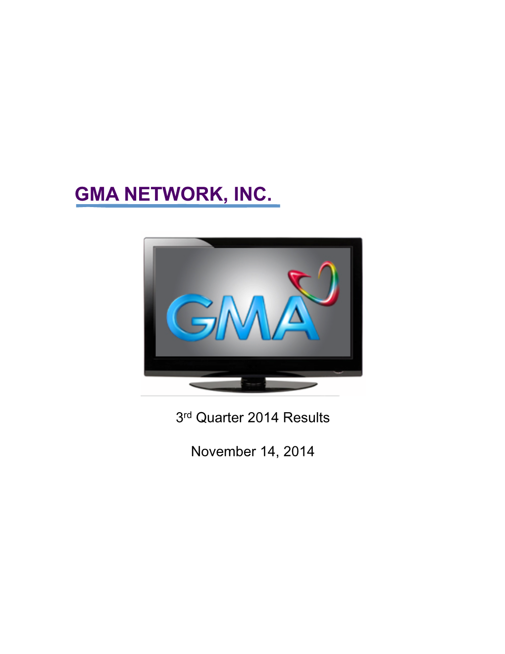 Gma Network, Inc