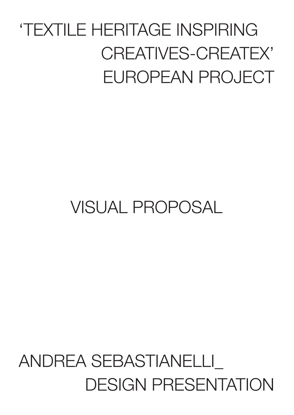 Visual Proposal