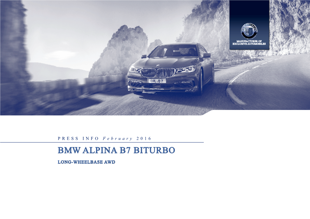 Bmw Alpina B7 Biturbo