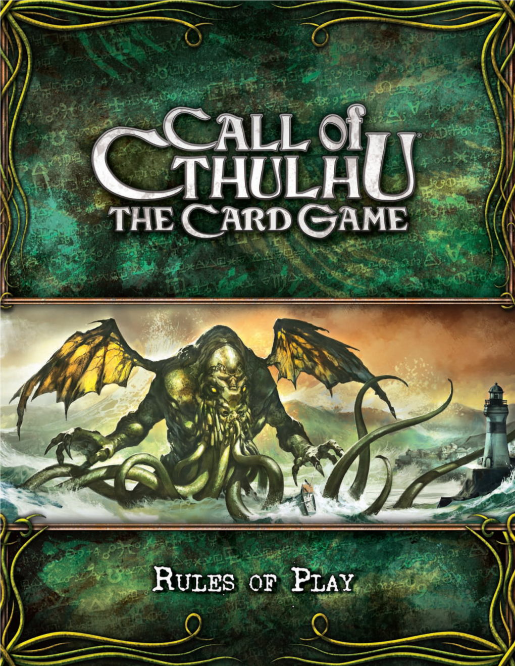 Call of Cthulhu Card Game Is a Two Player Dueling Game That Can Be Played Using Only the Contents of This Core Set