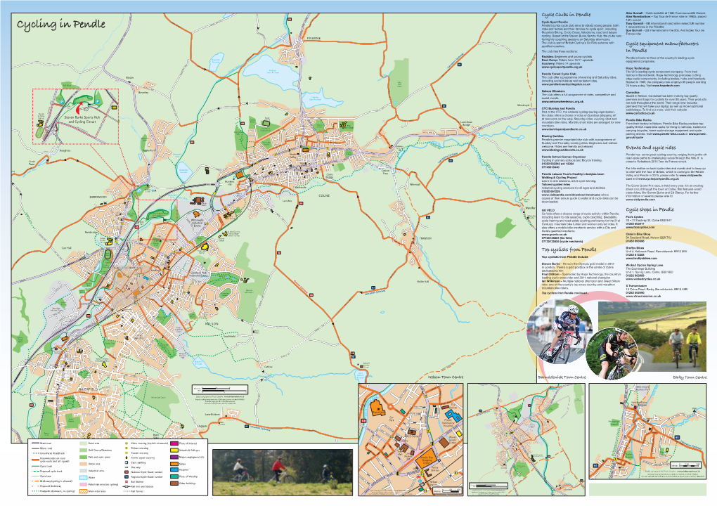 Cycling in Pendle N W O D H Mountain Biking, Cyclo Cross, Velodrome, Road and Leisure ITE T a MO P O W France Rider I O R a R K R R O Cycling