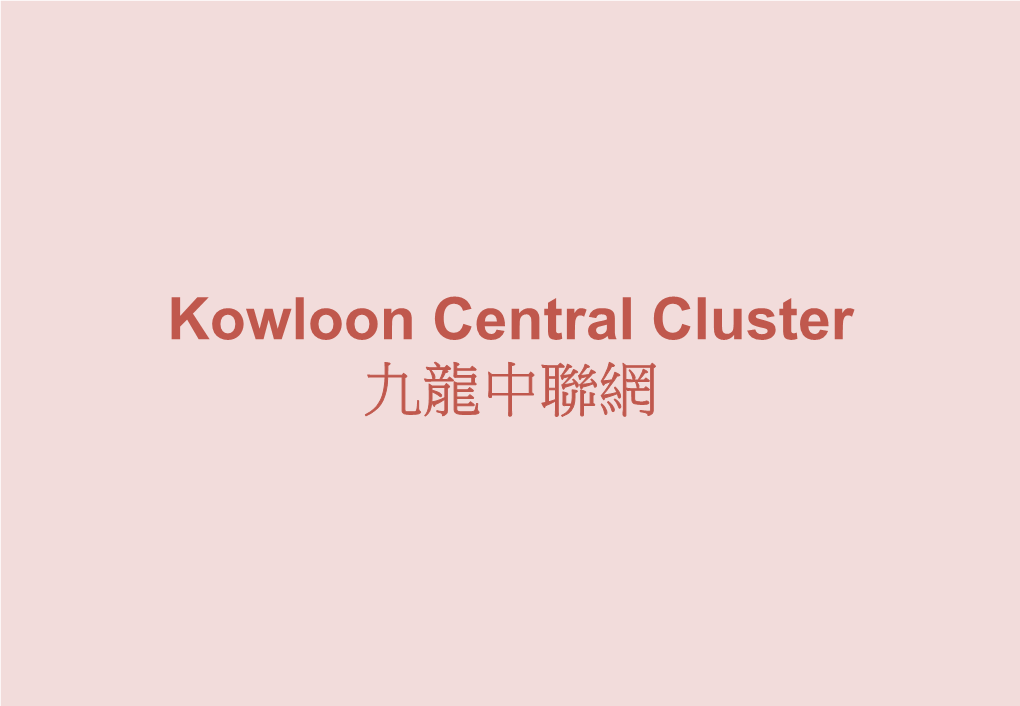 Kowloon Central Cluster 九龍中聯網